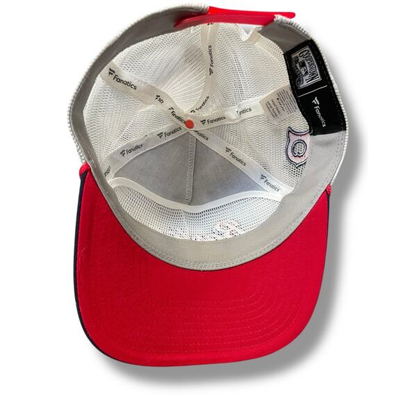 Boston Red Sox Fanatics MLB Heritage Snapback Hat Cooperstown Adjustable Golf OS - Picture 7 of 12